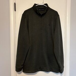 Under Armour Golf Men's UA Storm 1/4-Zip Cold Gear Pullover Sweatshirt  XL Green